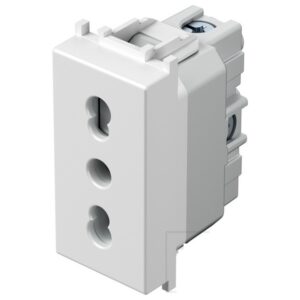 BPresa 2P+T 16A Bianco